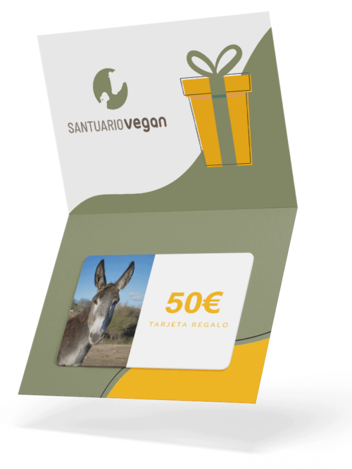 santuario vegan tarjeta regalo 50 euros